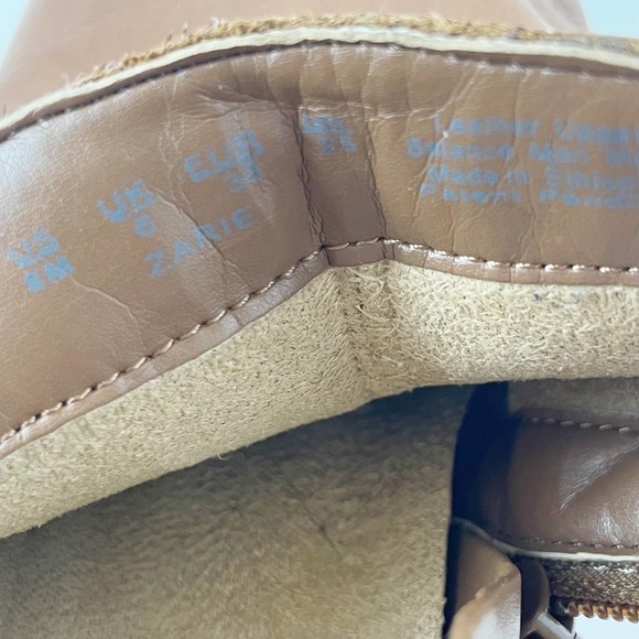 Naturalizer Zaire Brown Leather Bootie Women’s size 8 - Picture 6 of 6